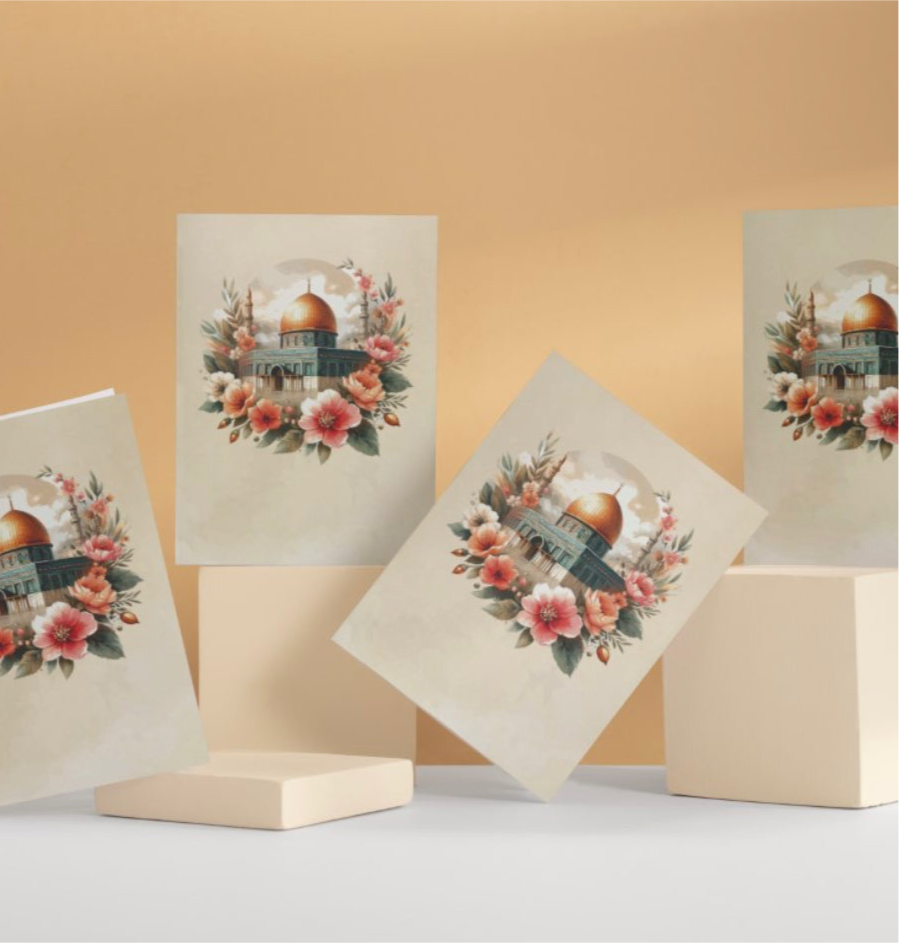 4 Pack Palestine Greeting Cards (A6)