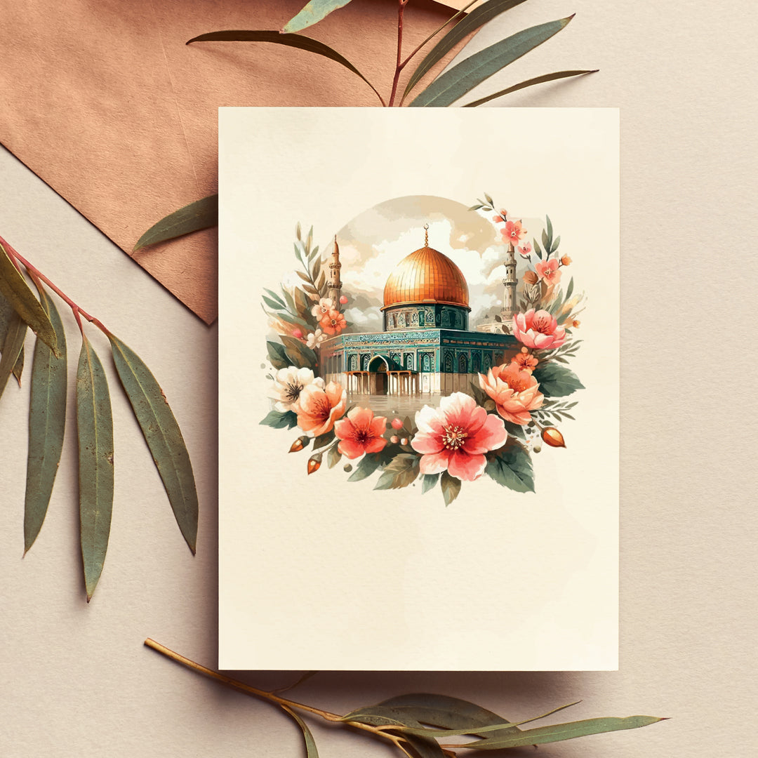 Ramadan Palestine Greeting Card (A6)